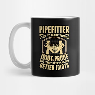 Funny Pipefitter Plumber Mug